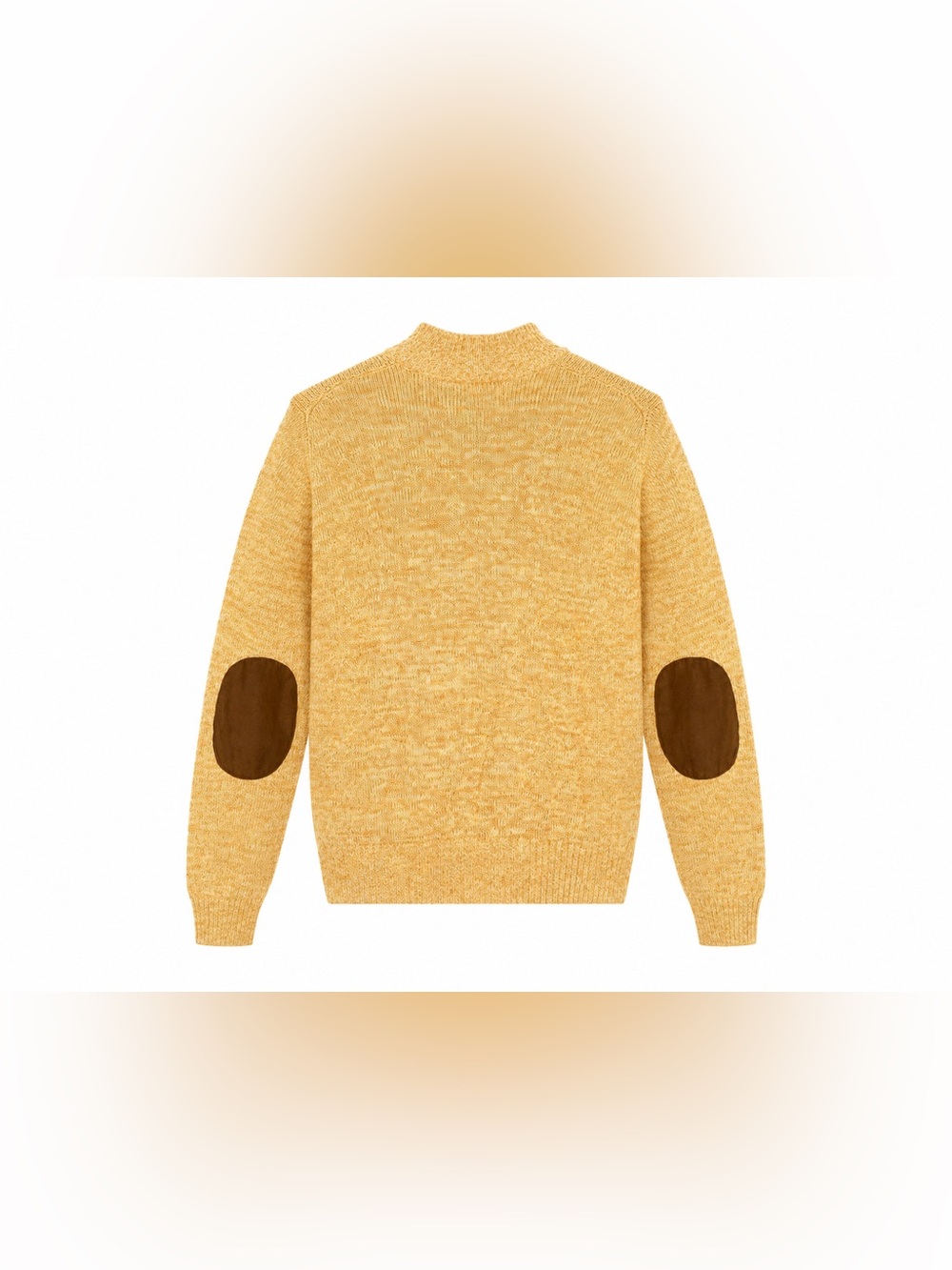 Chaps Men's Tan Zip-Neck Sweater - Picture 2 of 3